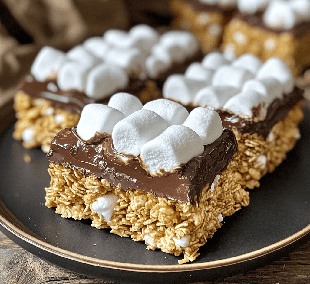 Golden Grahams S’mores Bars