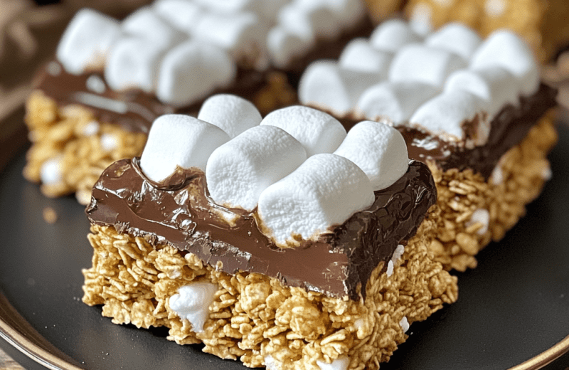 Golden Grahams S’mores Bars