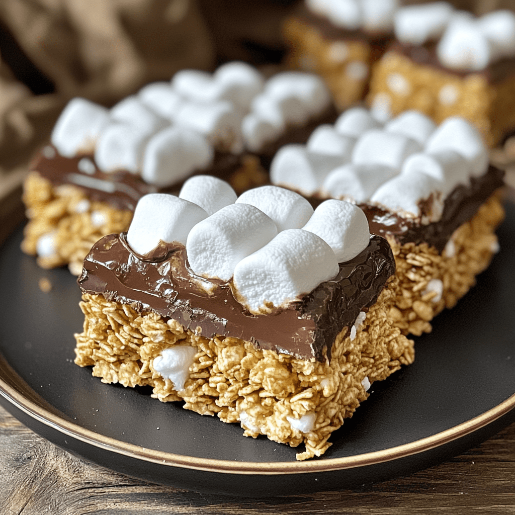 Golden Grahams S’mores Bars
