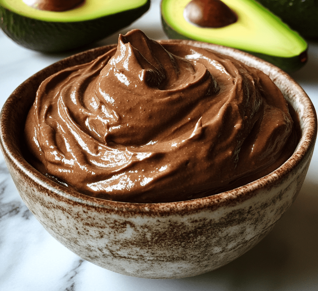 Chocolate Avocado Mousse