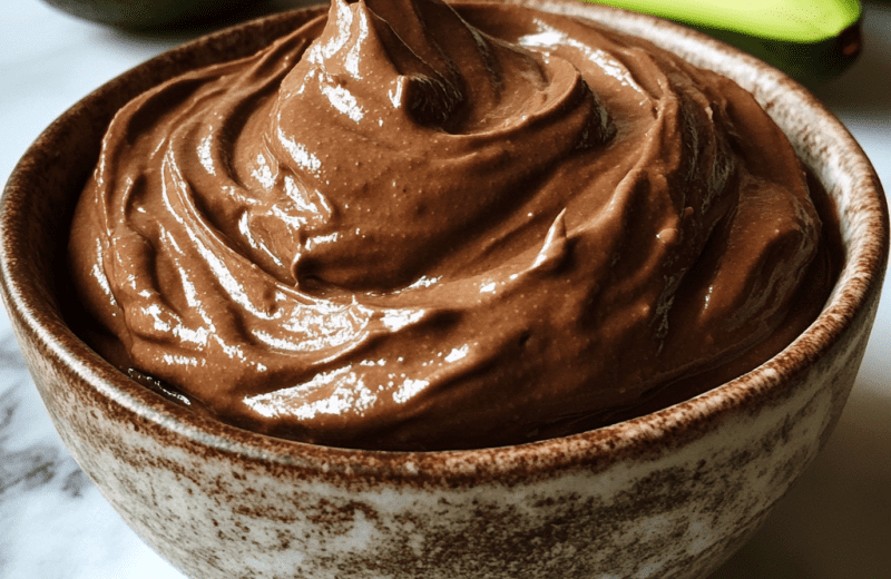 Chocolate Avocado Mousse