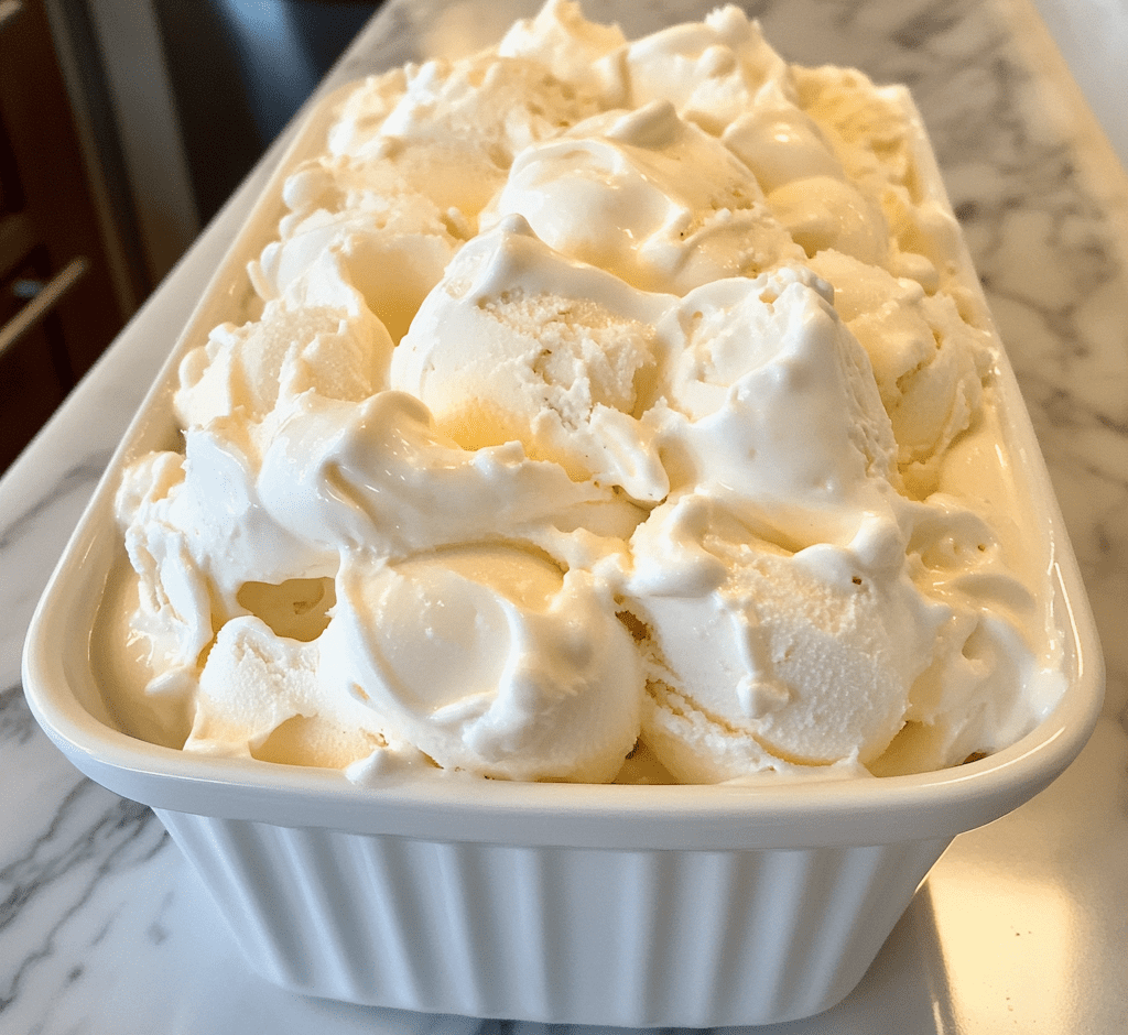 Homemade Vanilla Ice Cream