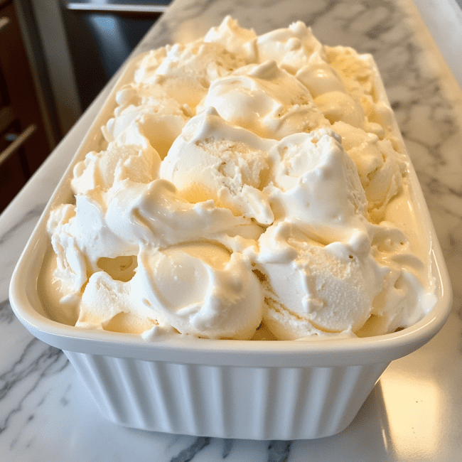 Homemade Vanilla Ice Cream