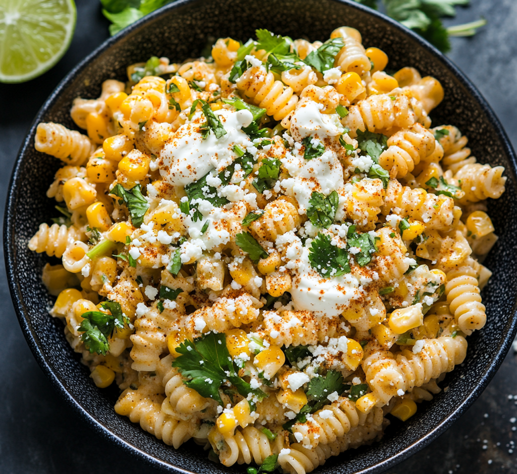 Street Taco Elote Pasta Salad
