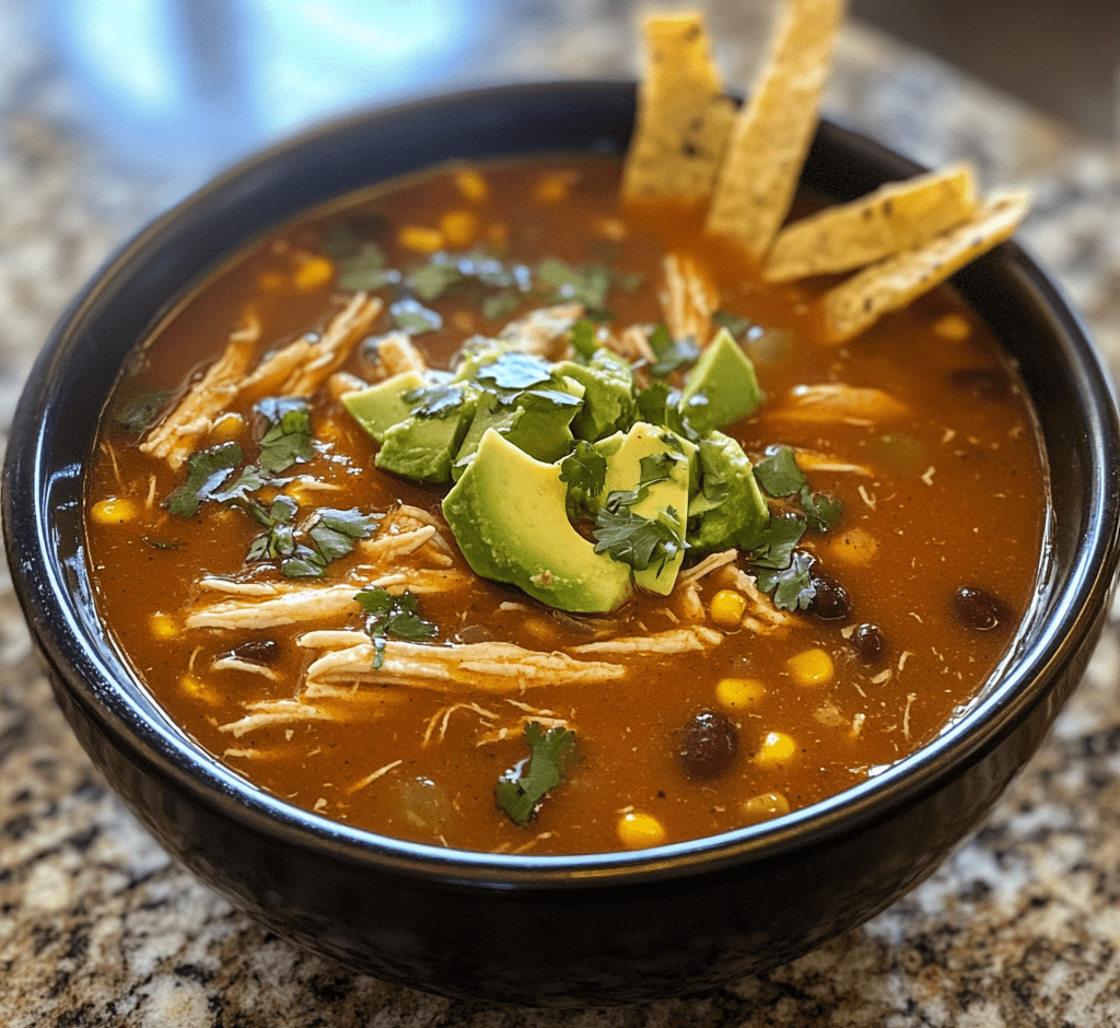 Chicken Tortilla Soup Recipe
