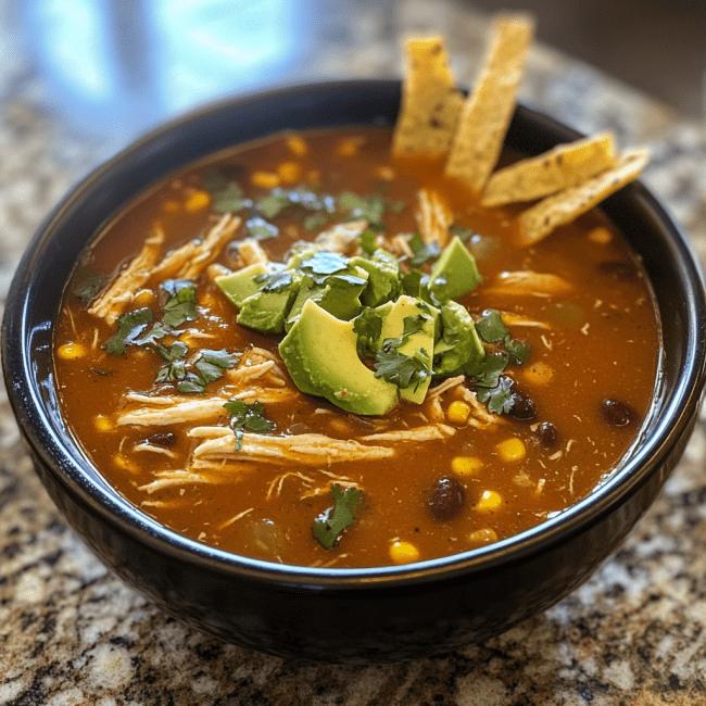 Chicken Tortilla Soup Recipe