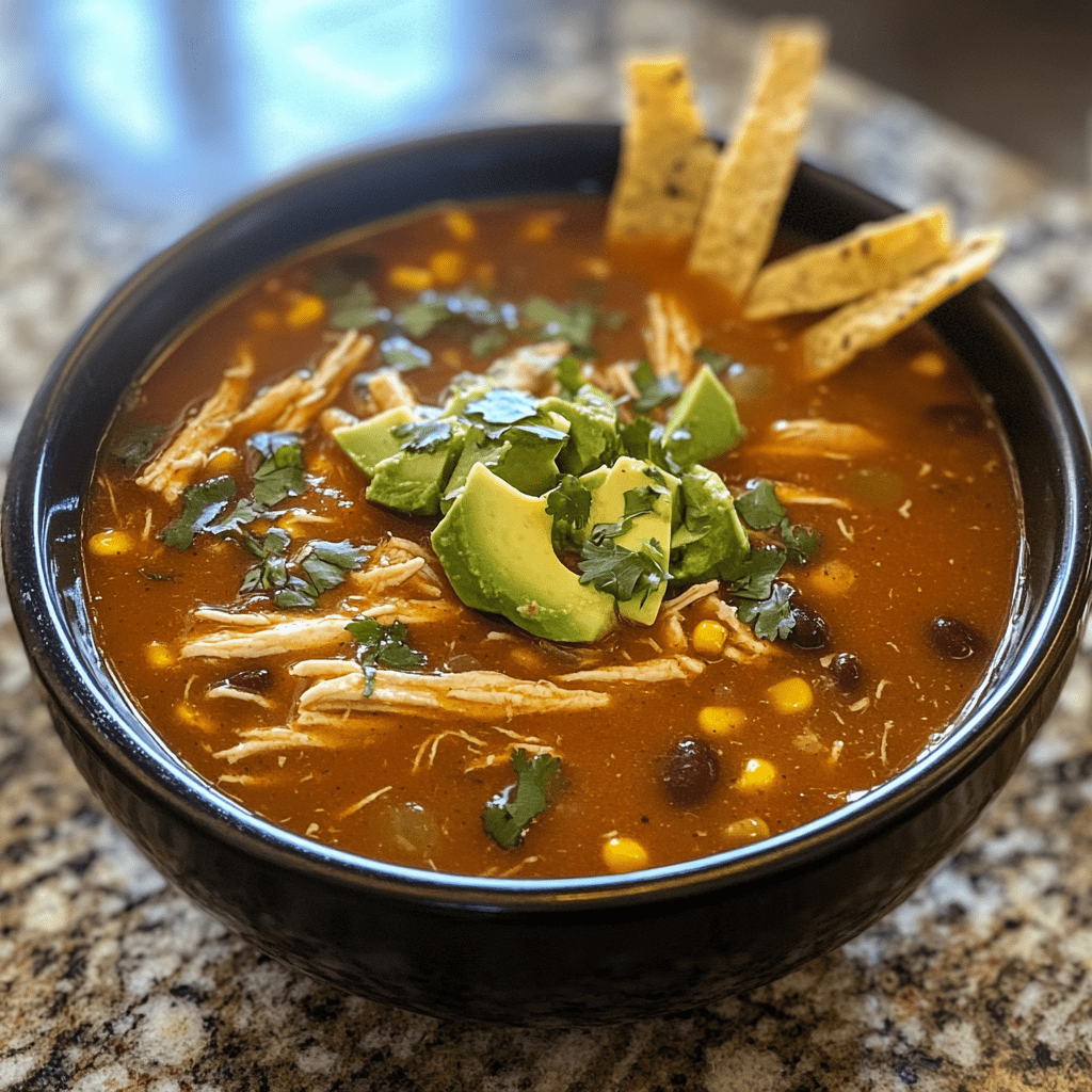 Chicken Tortilla Soup Recipe