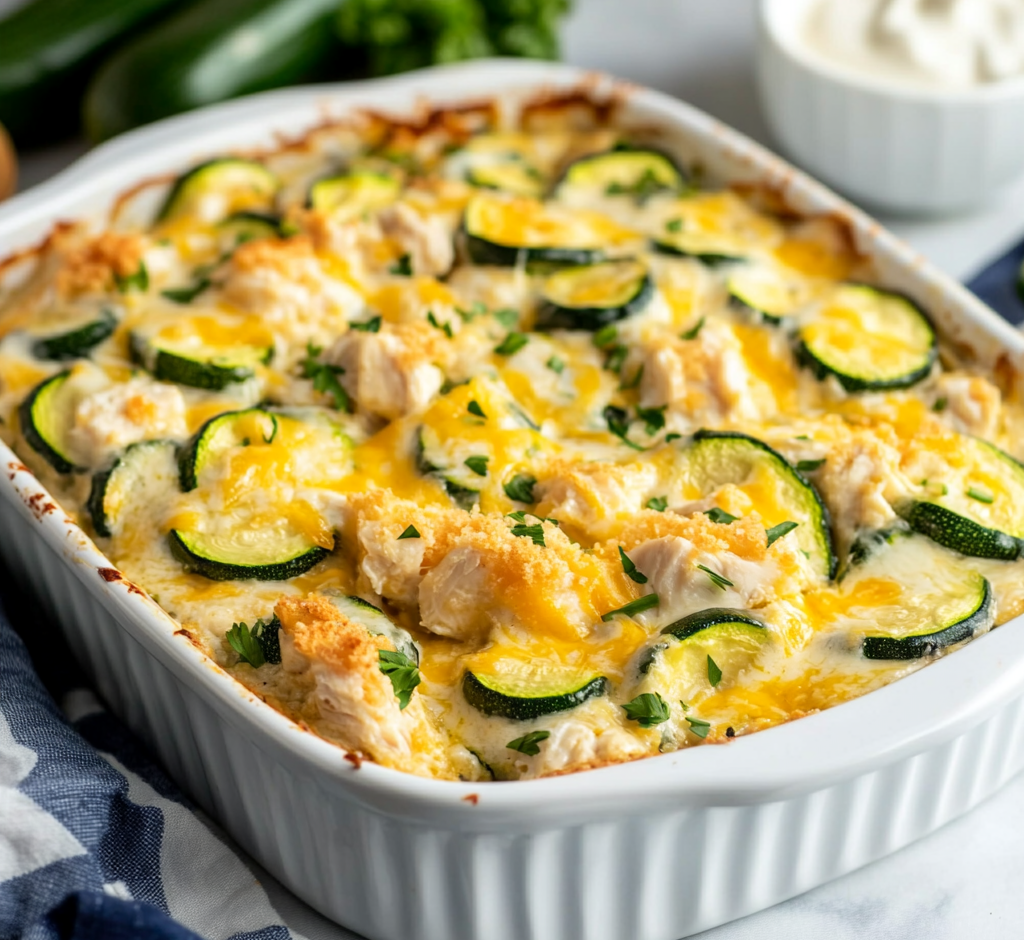 Chicken Zucchini Casserole