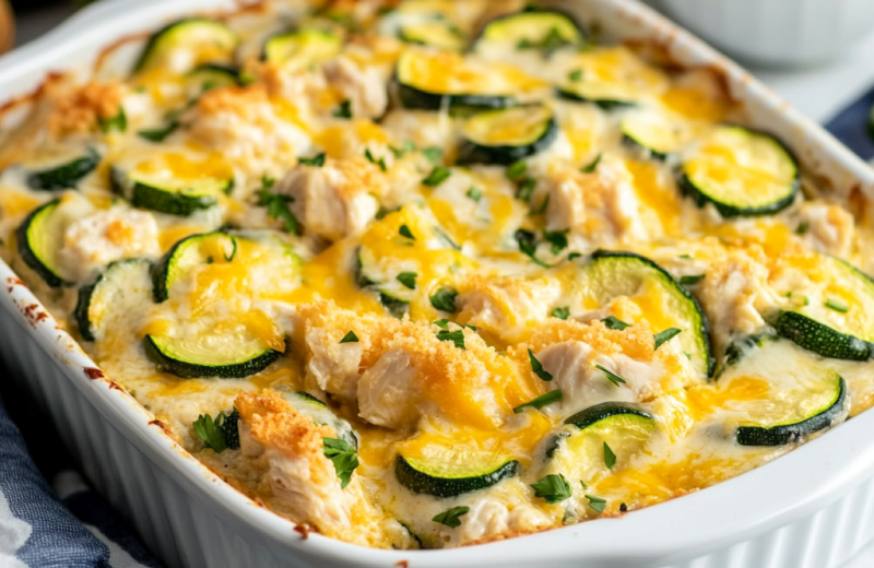 Chicken Zucchini Casserole