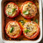 Baked Tomatoes with Melted Parmesan