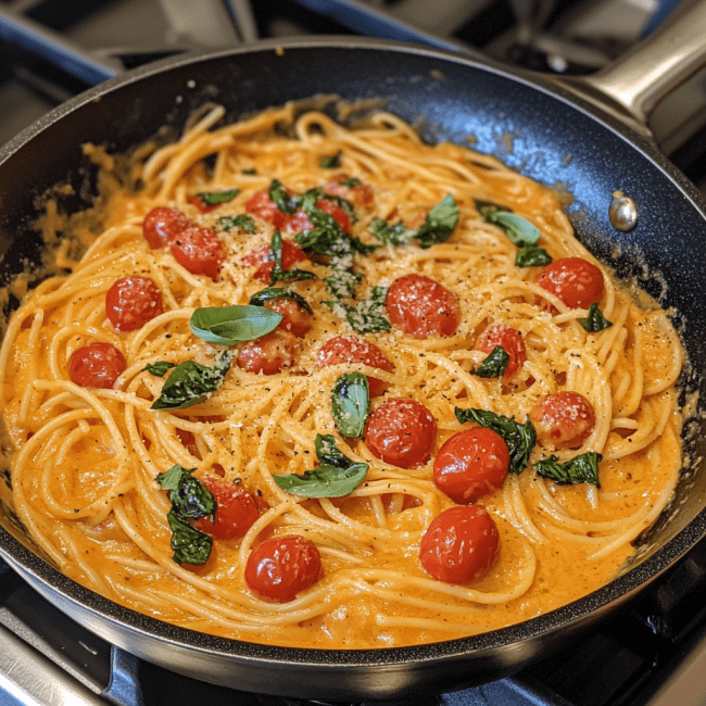 Basil Tomato Pasta