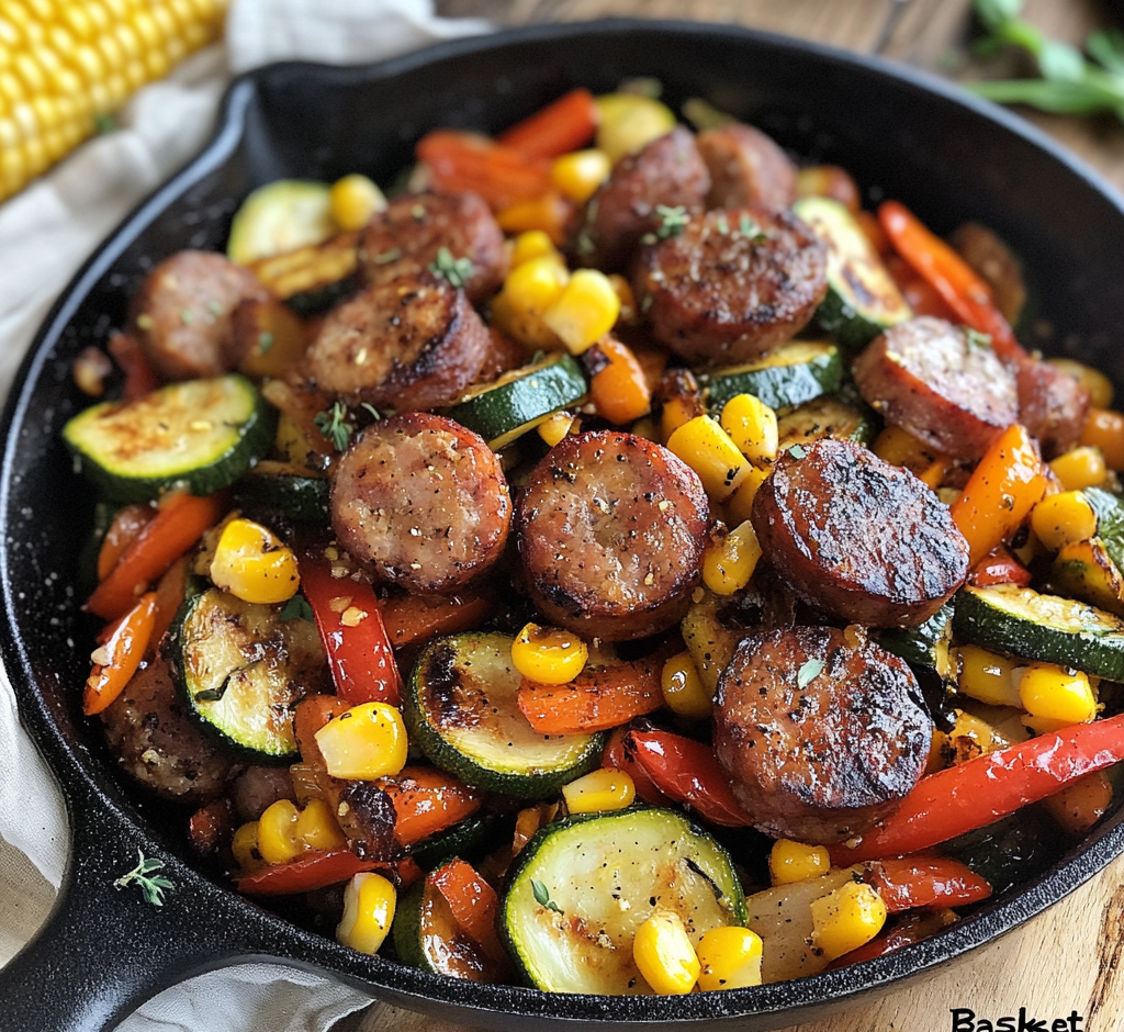 Sausage & Veggie Skillet