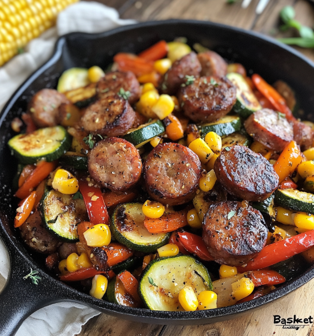 Sausage & Veggie Skillet