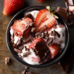 Chocolate Strawberry Yogurt Clusters
