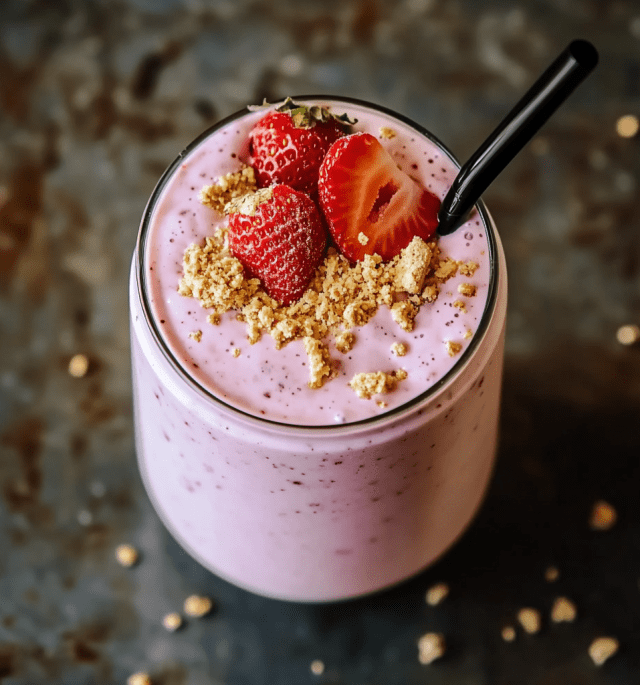 Strawberry Cheesecake Smoothie