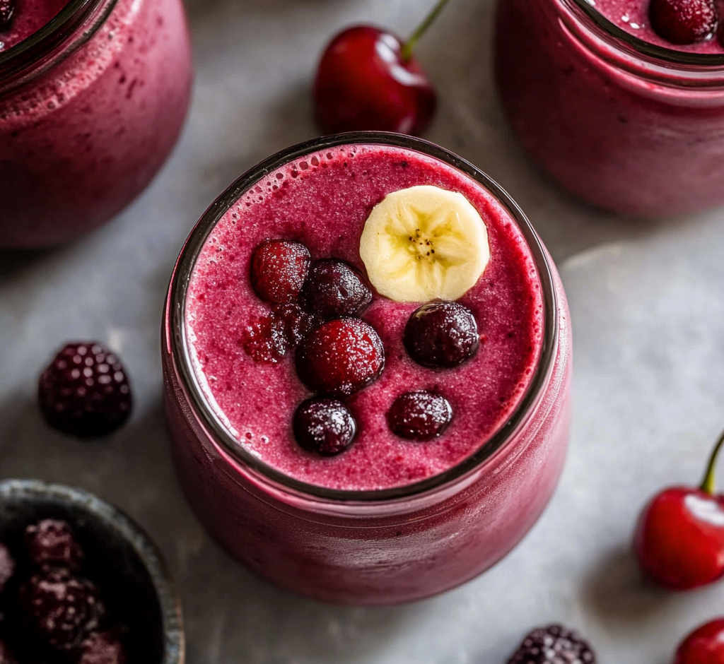 Cherry Banana Smoothie Recipe