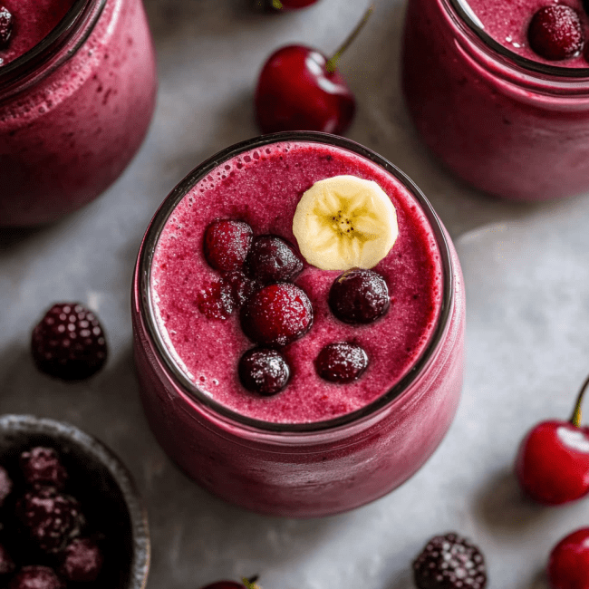 Cherry Banana Smoothie Recipe