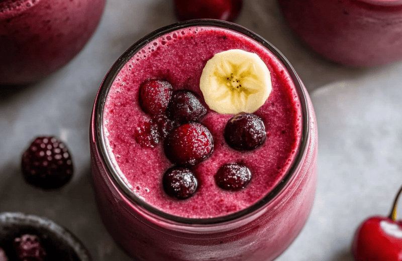 Cherry Banana Smoothie Recipe