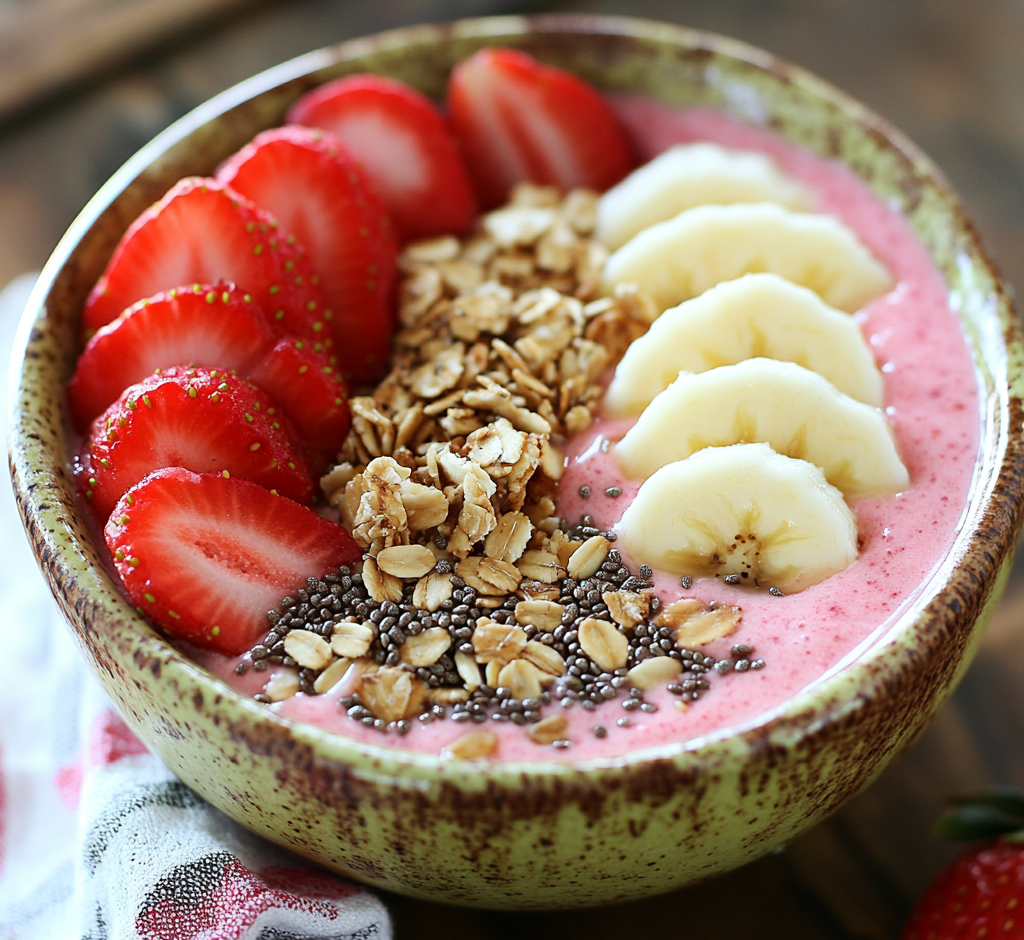 Strawberry Smoothie Bowl