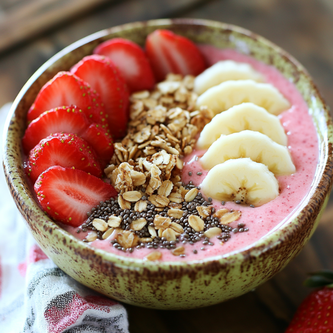 Strawberry Smoothie Bowl