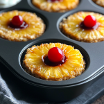 Pineapple Upside-Down Oatmeal Cakes