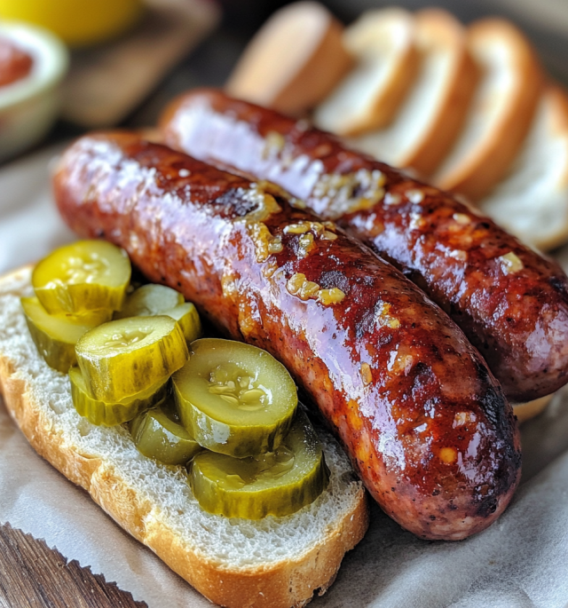 Texas-Style Smoked Sausage
