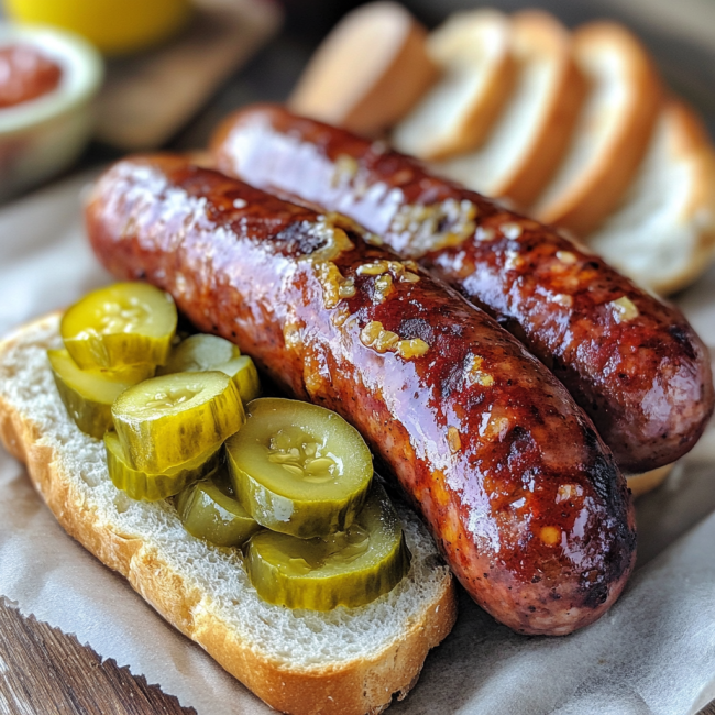 Texas-Style Smoked Sausage