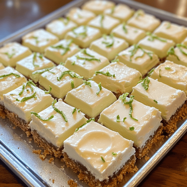 Key Lime Pie Bars