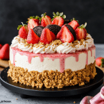 Strawberry Crunch Cheesecake Recipe