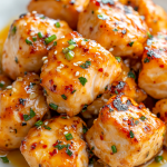 Crispy Honey Garlic Salmon Bites