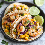 Mango Shrimp Street Tacos