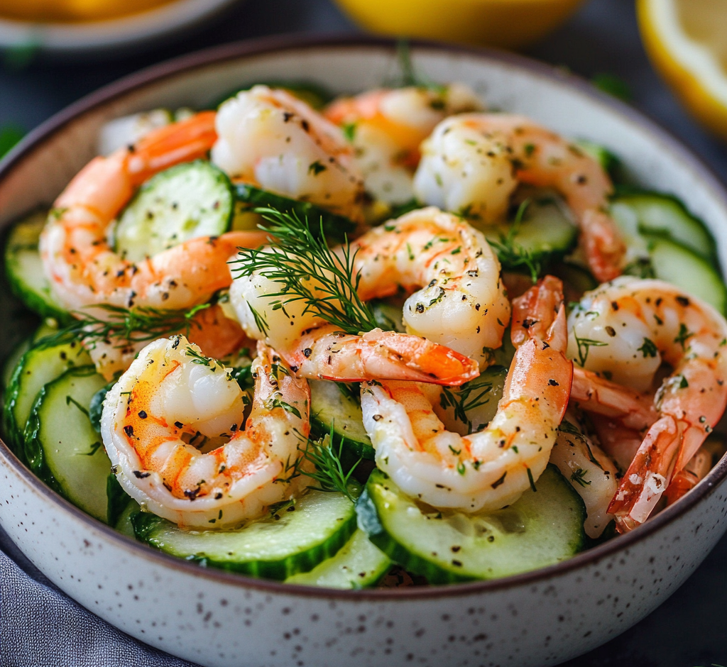 Cucumber Salad with Olive Oil