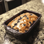 Sourdough Blueberry Lemon Quick Bread