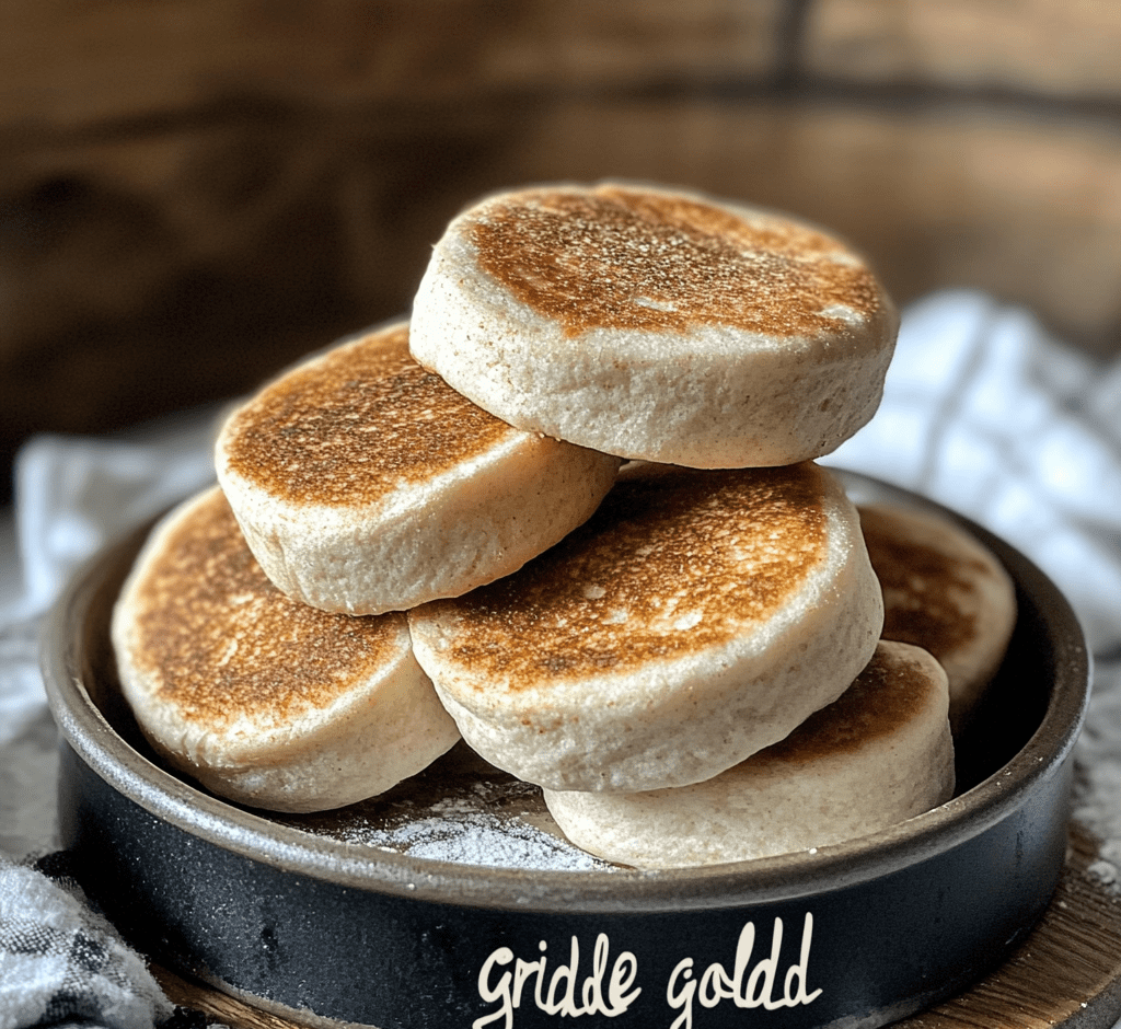 Sourdough Discard English Muffins Recipe
