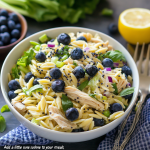 Lemon Poppyseed Chicken Pasta Salad