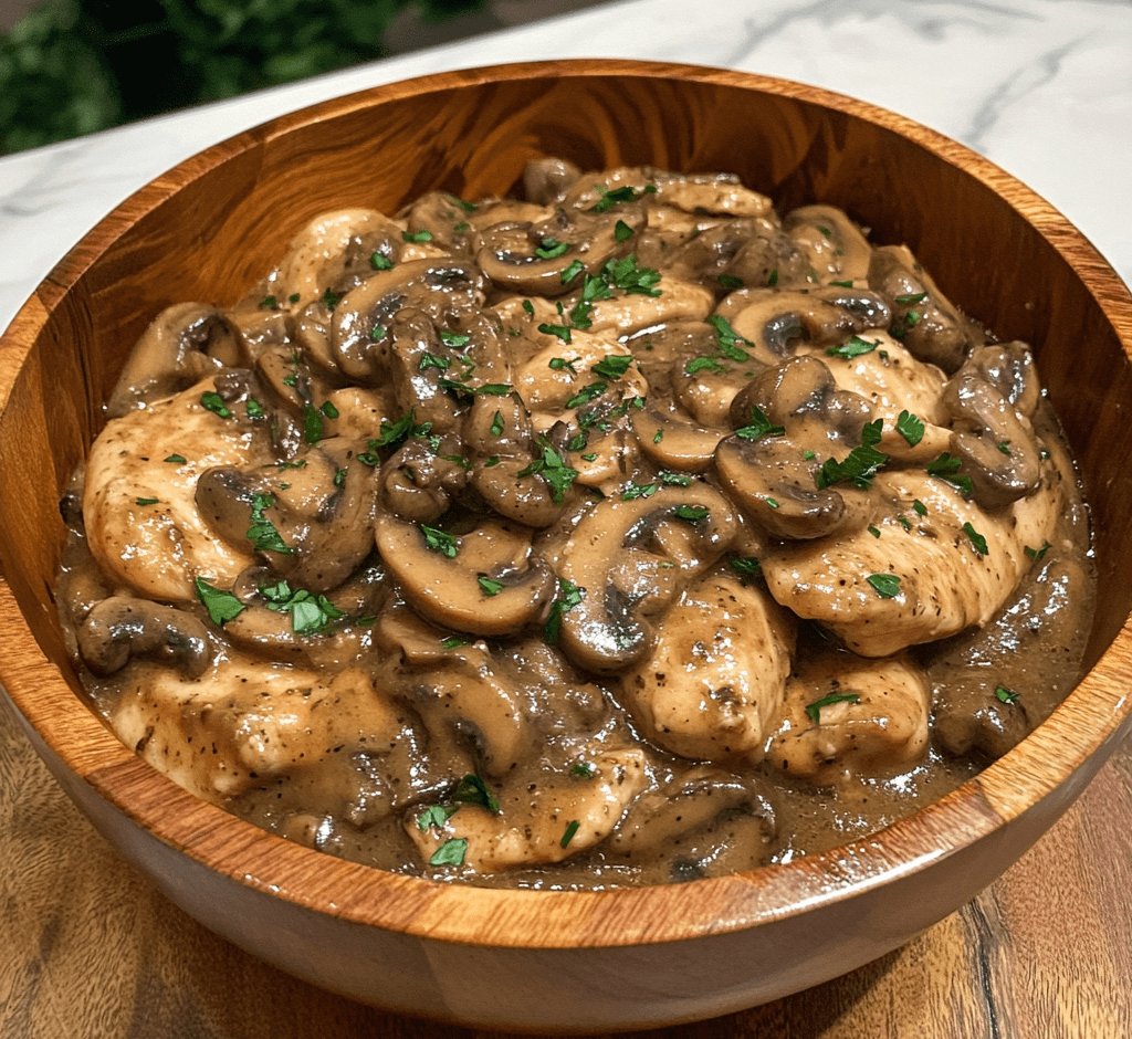 Creamy Chicken Marsala Recipe