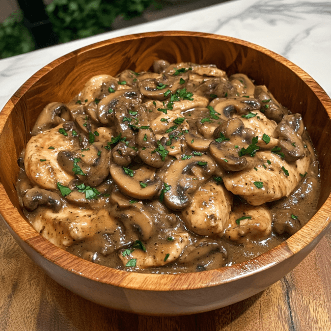 Creamy Chicken Marsala Recipe