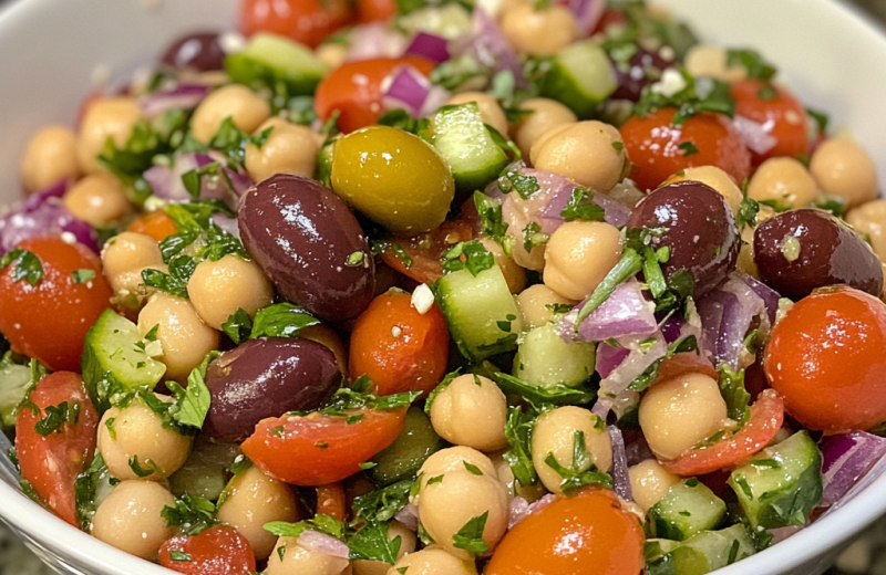 Mediterranean Bean Salad Magic