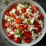 High-Protein Cottage Cheese & Tomato Salad