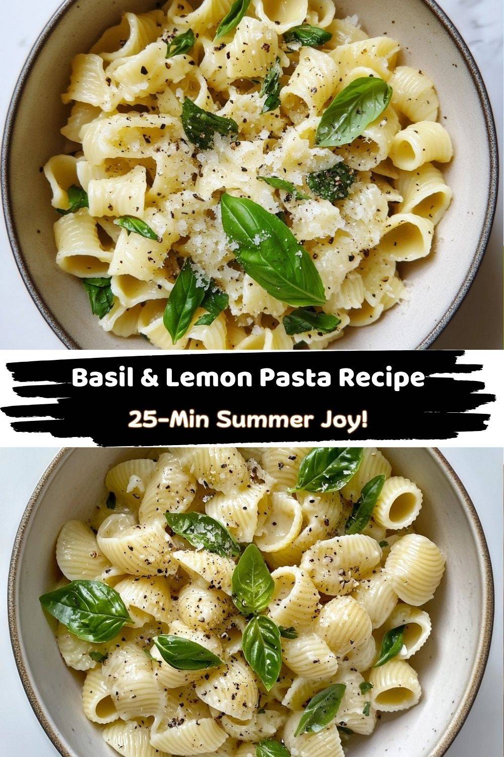 Basil and Lemon Pasta