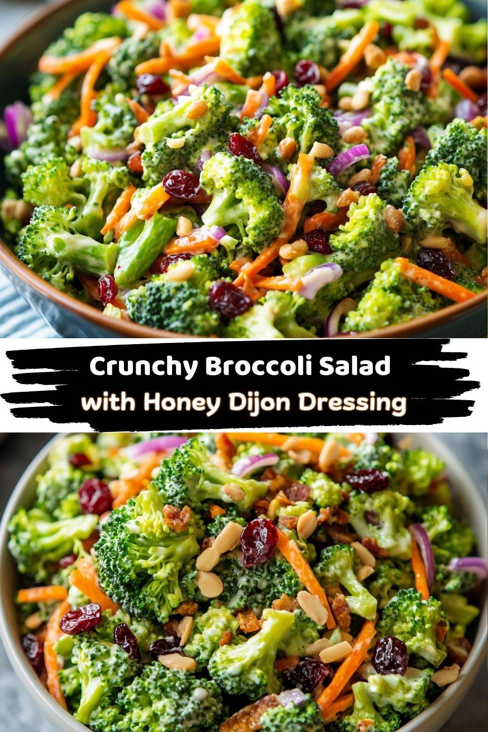 Broccoli Salad with Honey Dijon