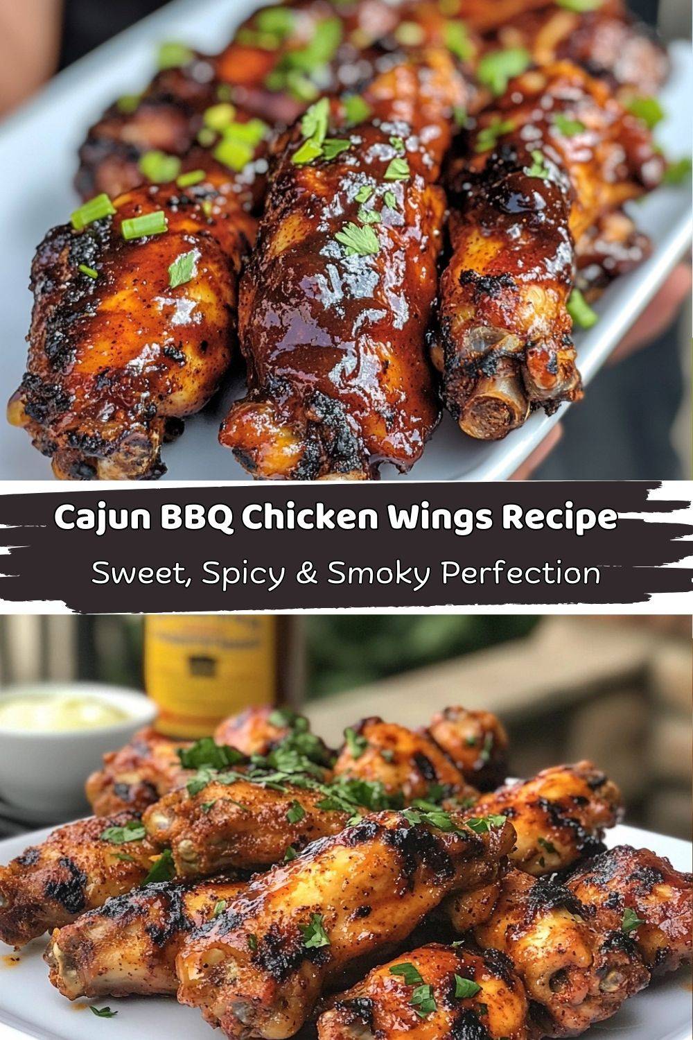 Cajun BBQ Chicken Wings