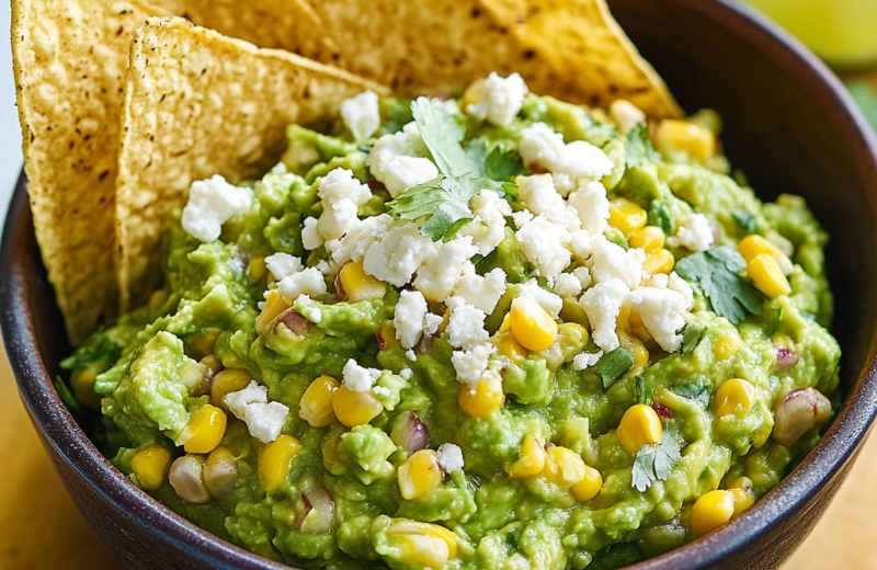 Corn & Cotija Guacamole