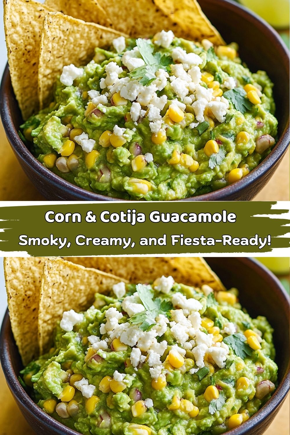 Corn & Cotija Guacamole