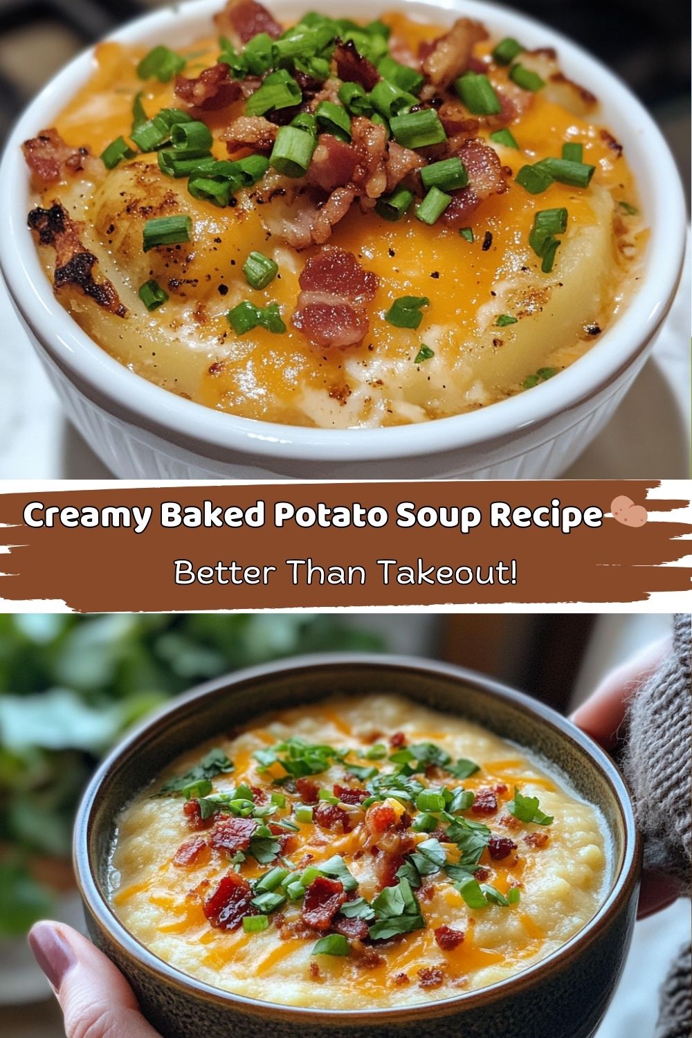 Creamy Baked Potato Soup Recipe