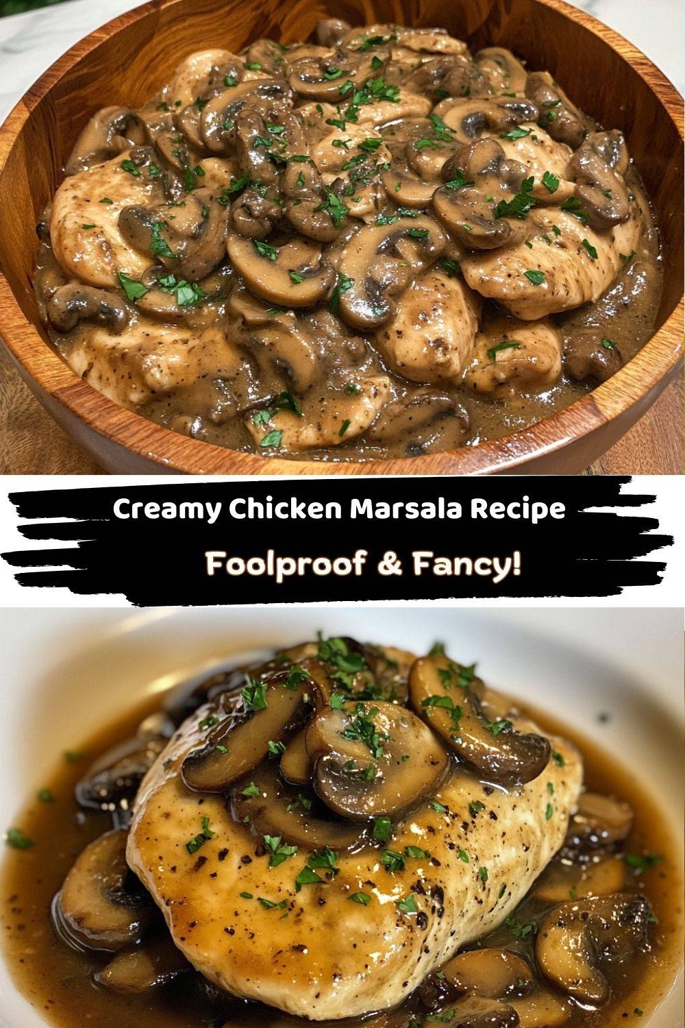 Creamy Chicken Marsala Recipe