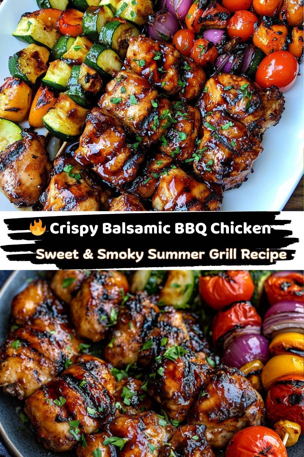 Crispy Balsamic BBQ Chicken
