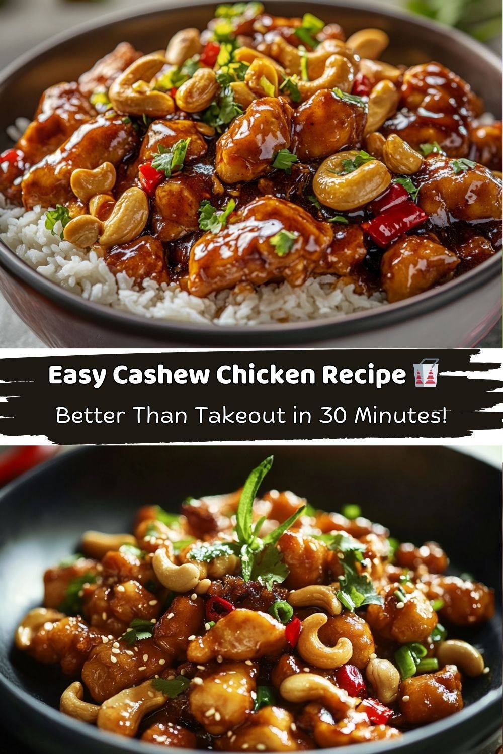 Easy Cashew Chicken Recipe