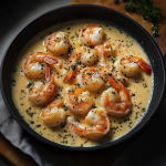 Easy Creamy Garlic Shrimp