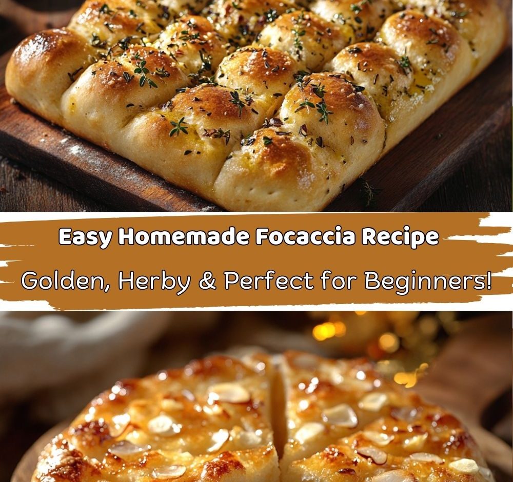 Easy Homemade Focaccia